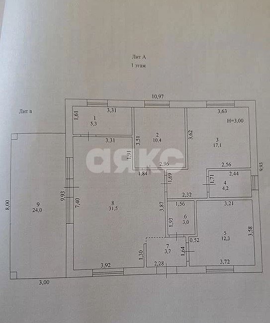 Фото №9: Дом 116 м² + 4.5 сот. - Российский, ул. Барбарисовая