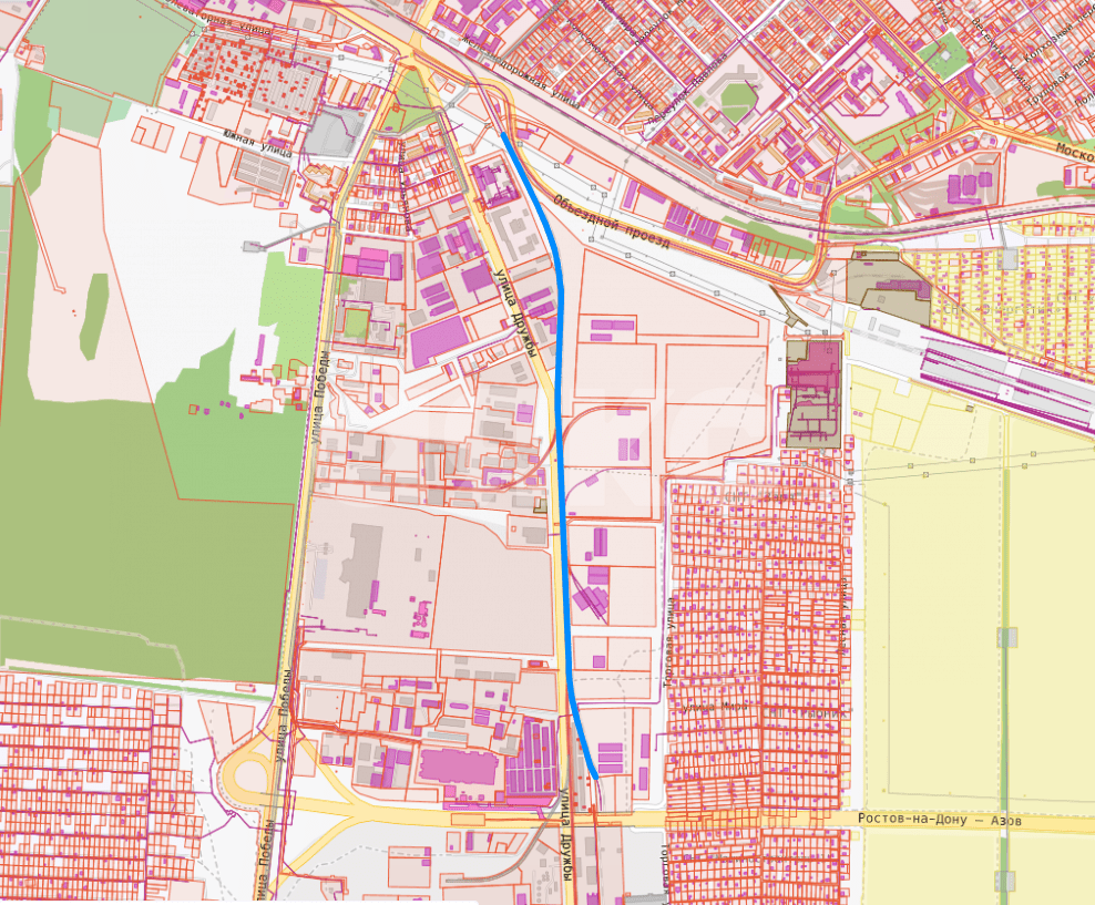 Фото №6: Коммерческая земля 99 сот. - Азов, ул. Дружбы, 7А