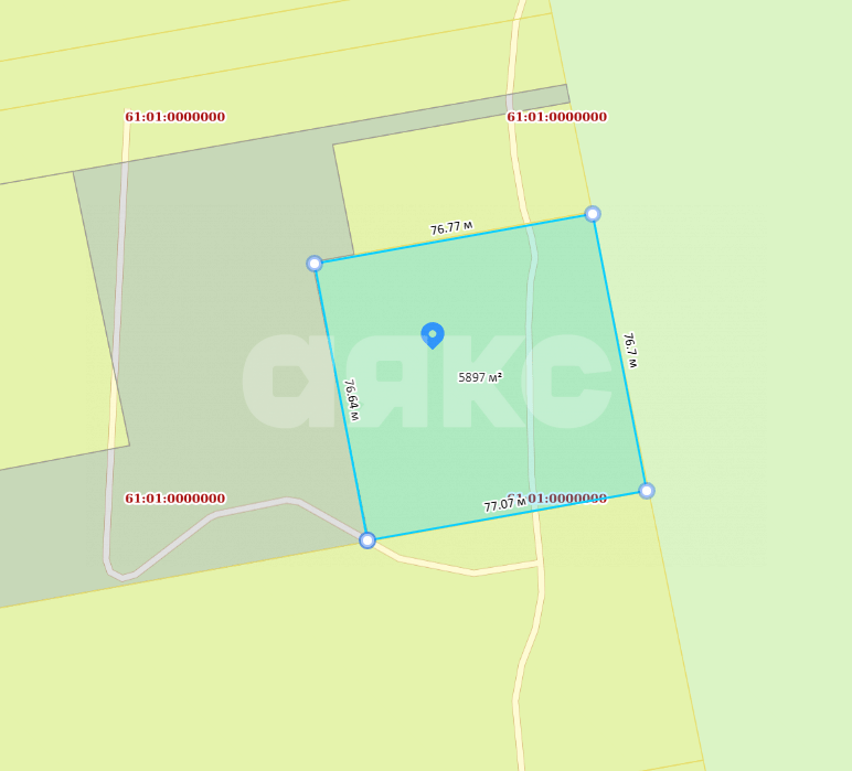 Фото №2: Коммерческая земля 60 сот. - Ростовская область Азовский район