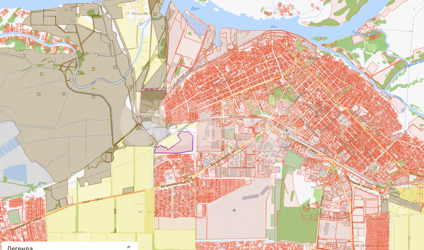Фото №1: Коммерческая земля 2300 сот. - Азов, б-р Петровский