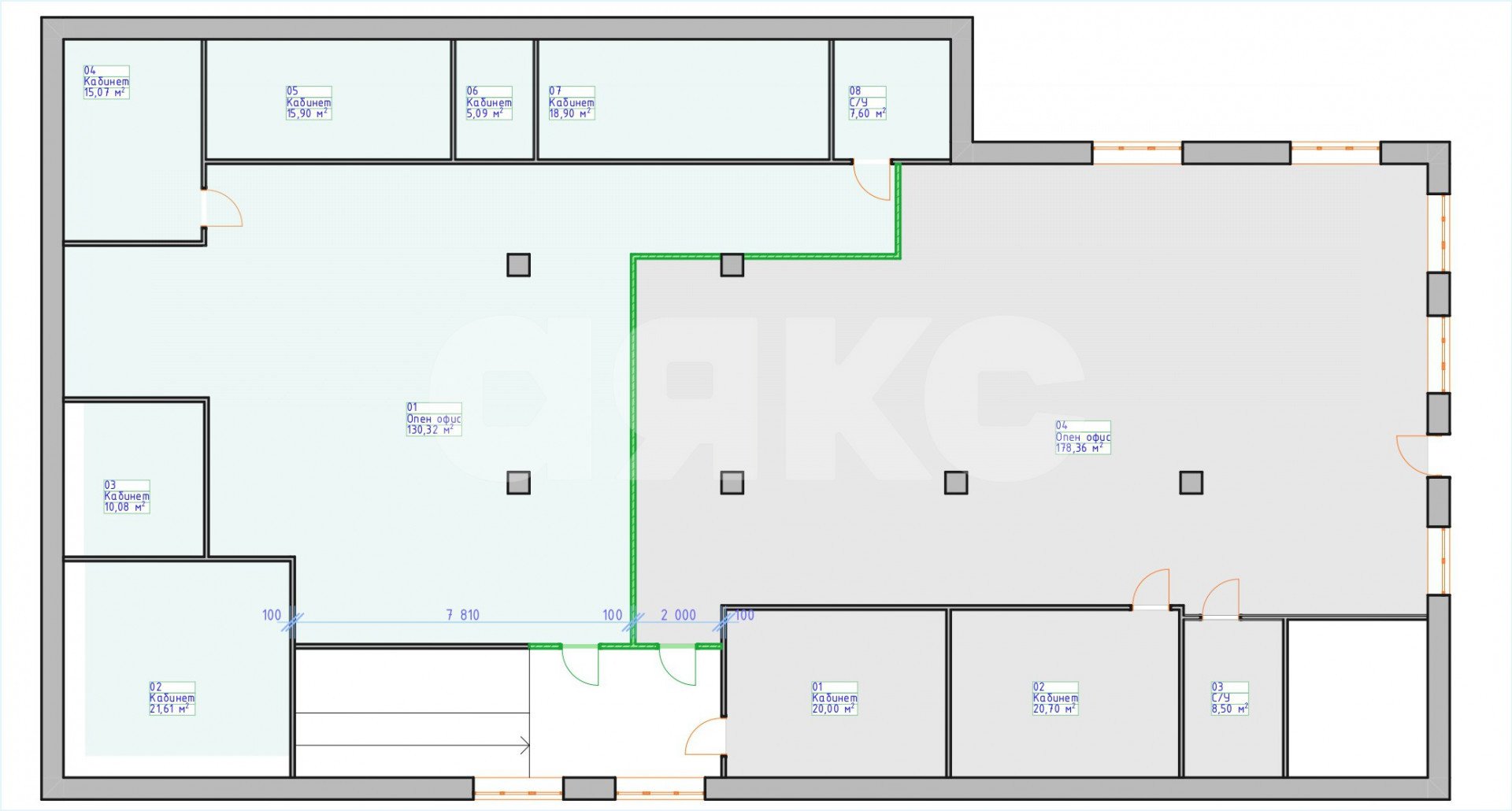 Фото №12: Коммерция 270 м² - Таганрог, р. Центральный, ул. Александровская, 60