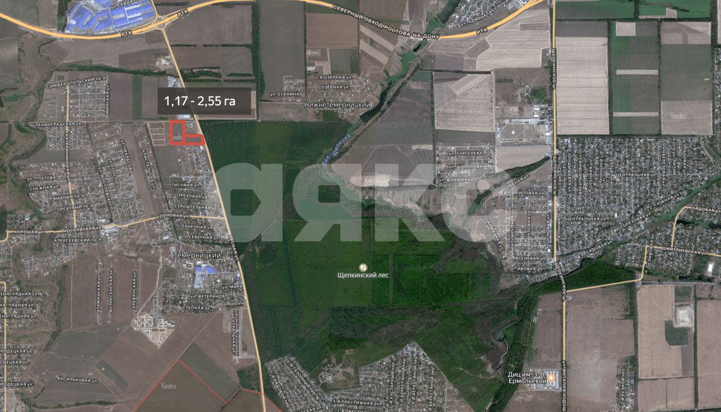 Фото №1: Коммерческая земля 60 сот. - Темерницкий, ул. Надежды