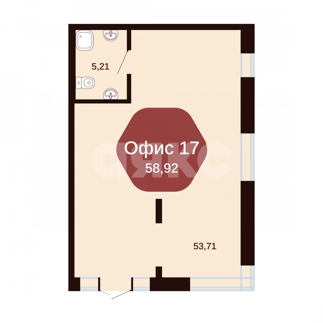 Фото №8: Коммерция 58 м² - Янтарный, ул. Янтарная, 15