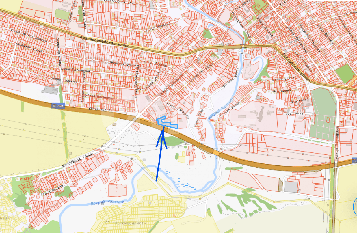 Фото №1: Коммерция 8597 м² - Чалтырь, ул. Гагарина, 42